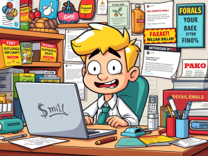 Falling into a booby trap