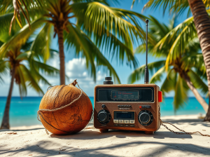 How to make a radio transmitter out of coconuts