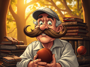 I haven’t got a giant moustache but I know who has