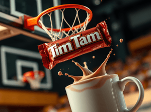 Eating this biscuit requires skill