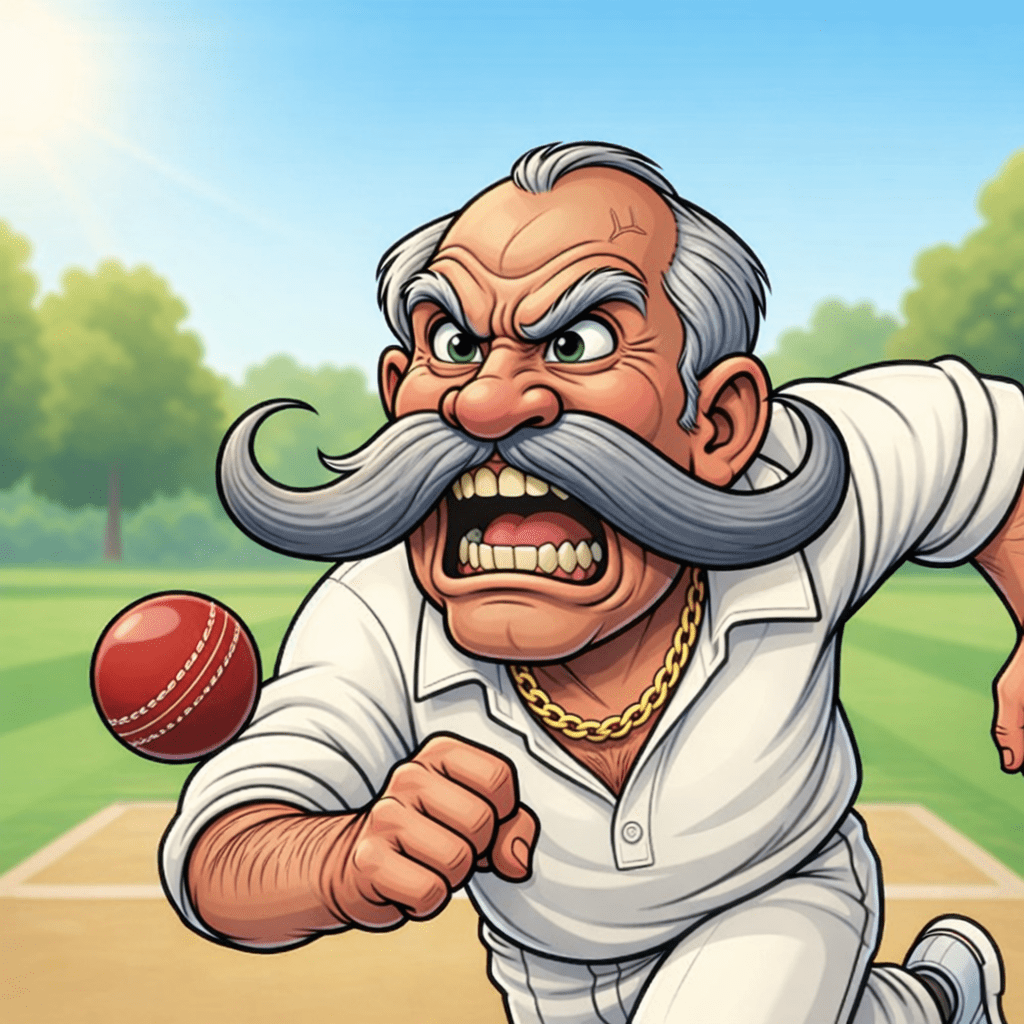 I haven’t got a giant moustache but I know who&nbsp;has