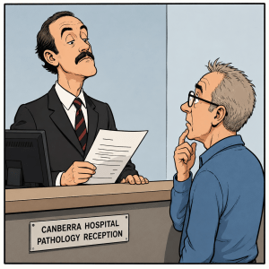 Whatever you do, don’t mention the stool samples
